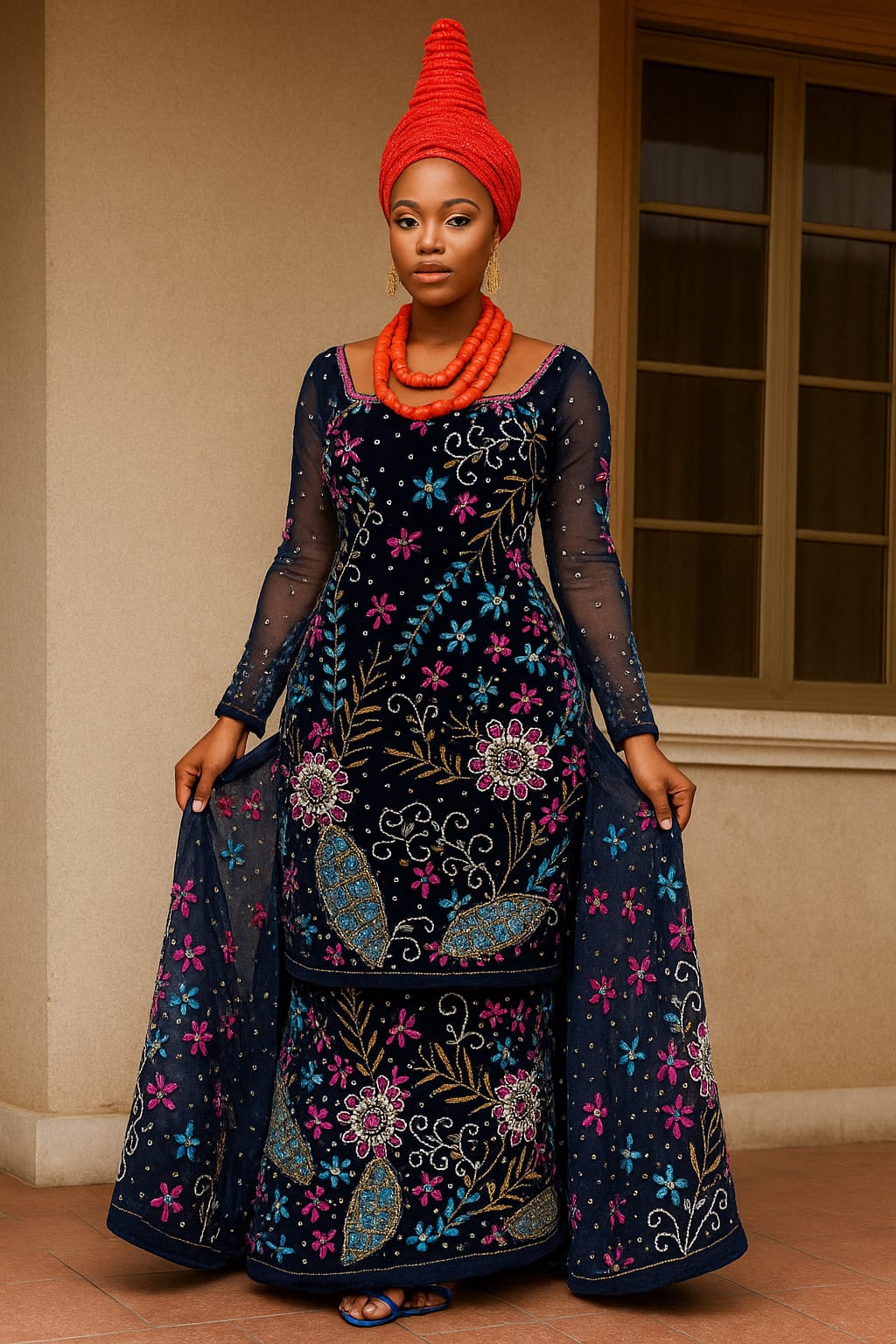 Velvet George Wrapper Set