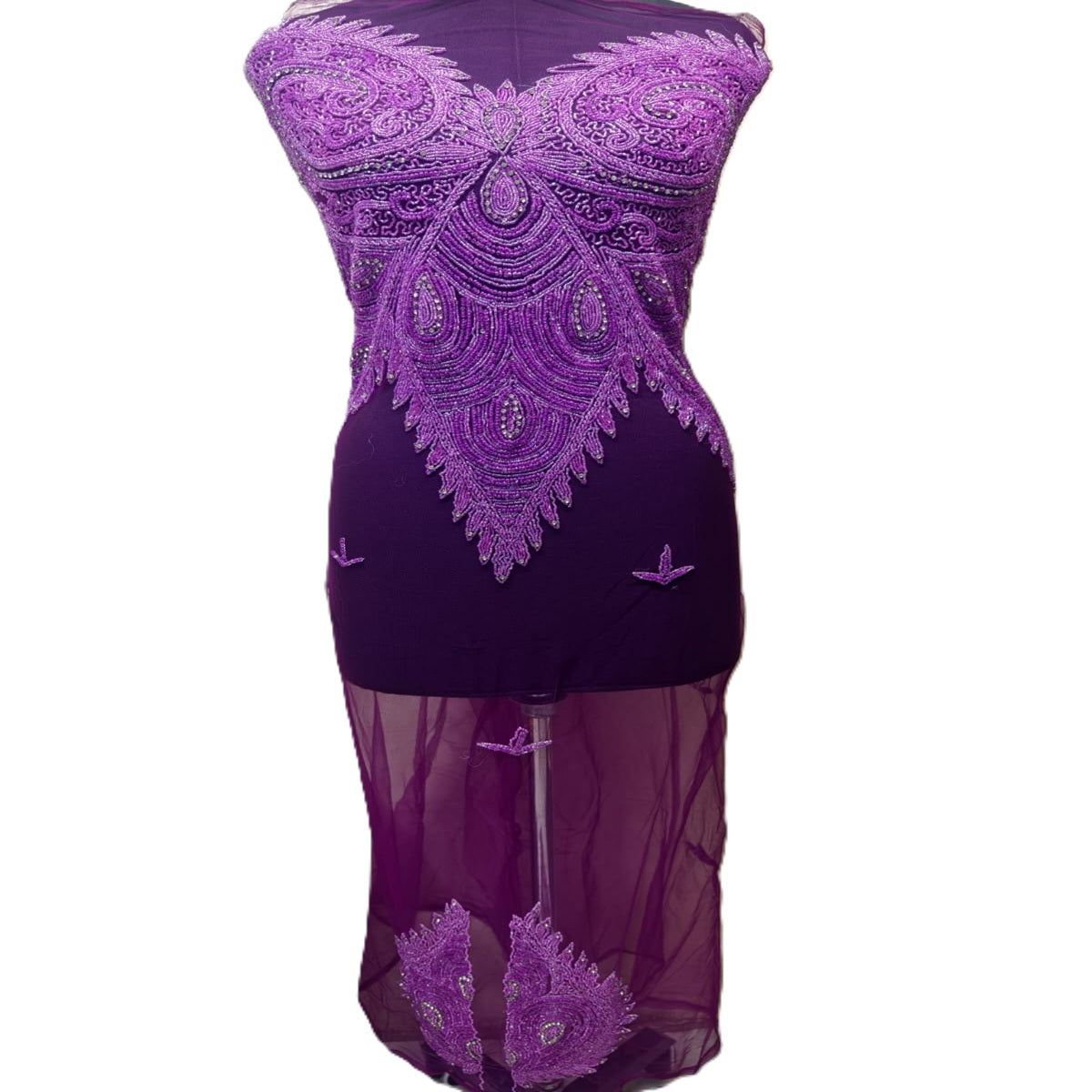 Luxury Placement Beaded Blouse