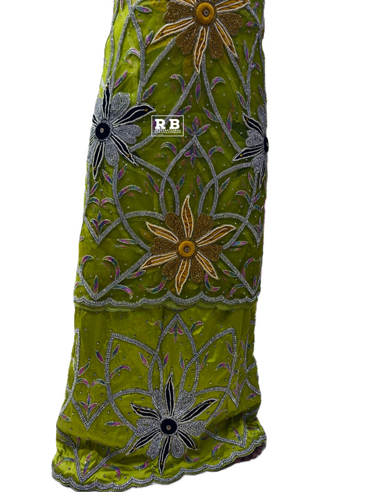 Heavily Beaded George Wrapper Set