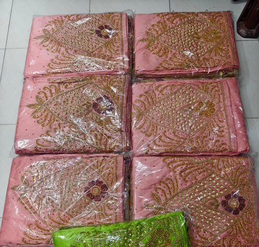 Luxury Designer George Wrapper Fabric