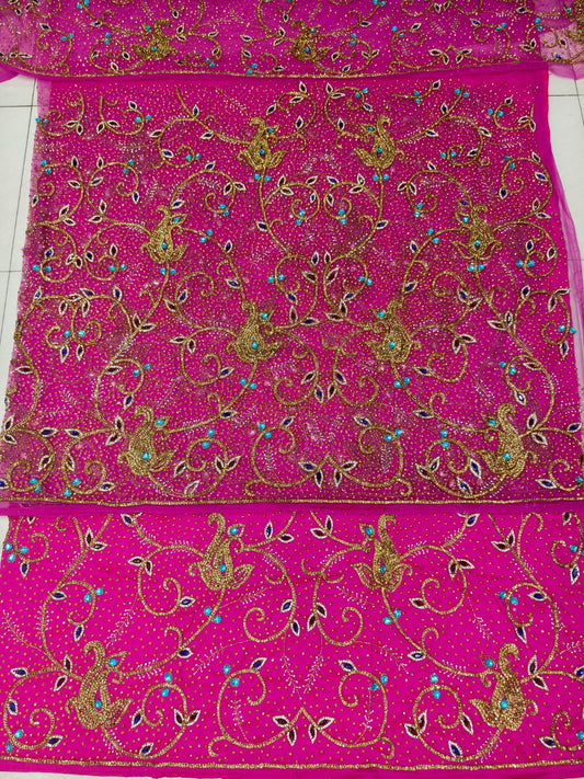 Luxury designer George wrapper Fabric