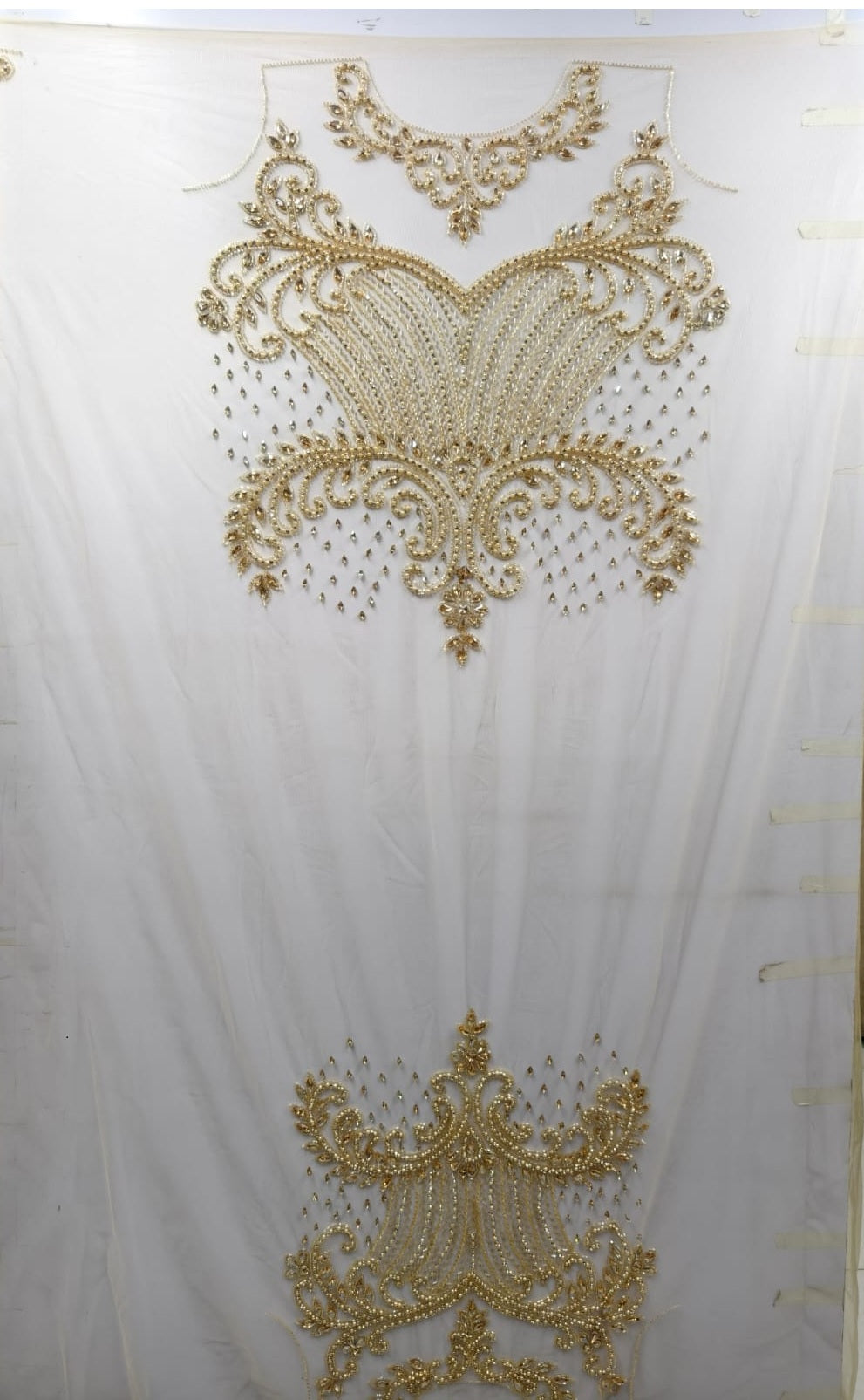 Placement Blouse Fabric