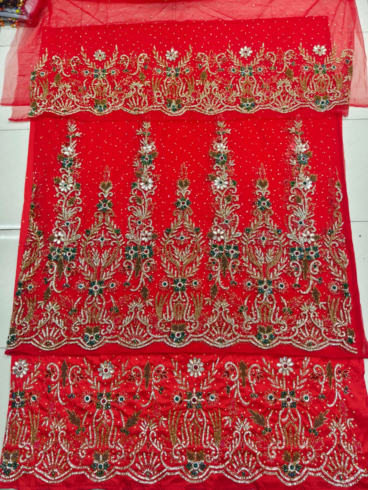 Luxury Designer George Wrapper Set