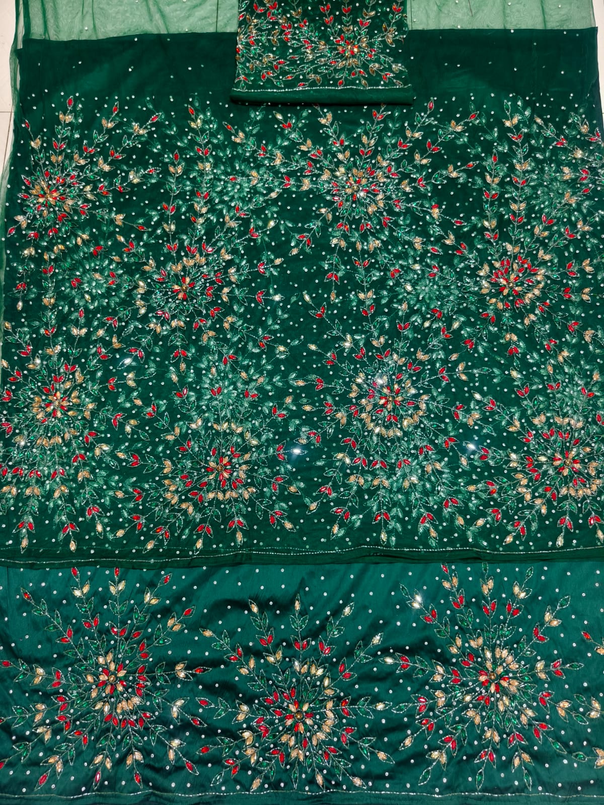 High Quality Designer George Wrapper Fabric