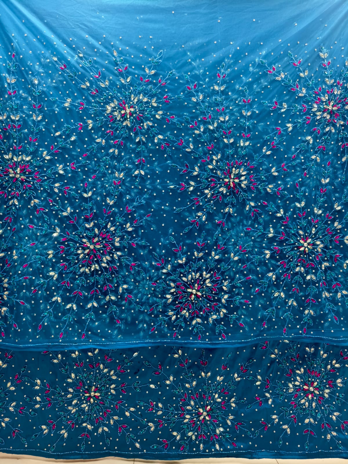 High Quality Designer George Wrapper Fabric