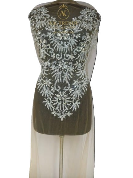 Luxury Placement Beaded Blouse