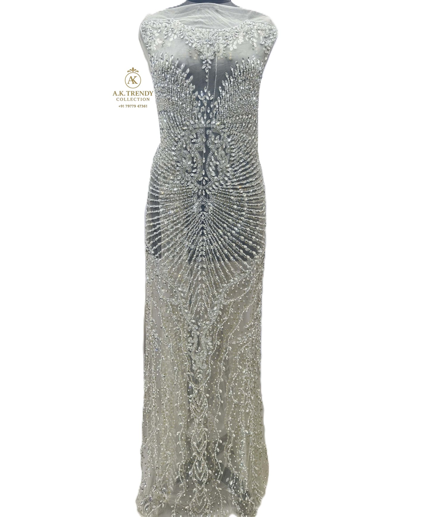 Luxury Designer Panel Dress