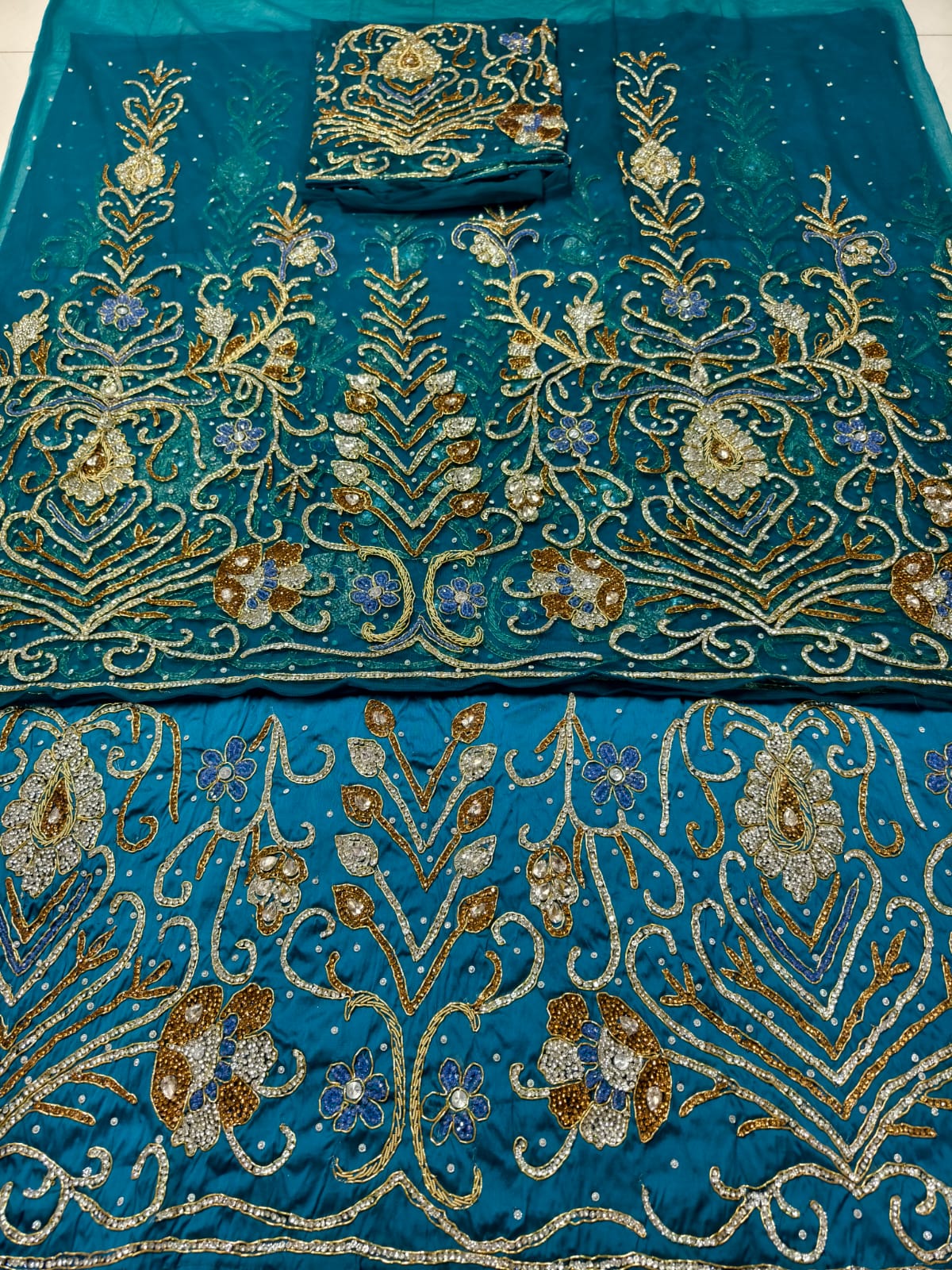 Luxury designer George wrapper set