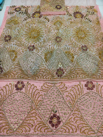 Luxury Designer George Wrapper Fabric