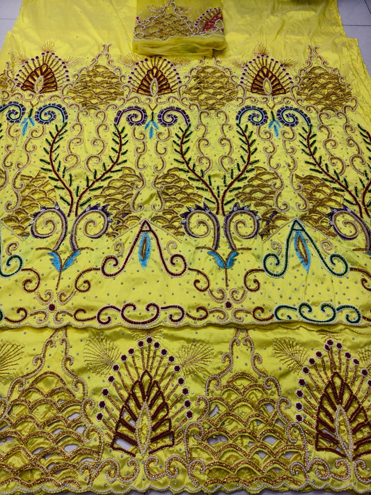 Heavily Beaded George Wrapper Set