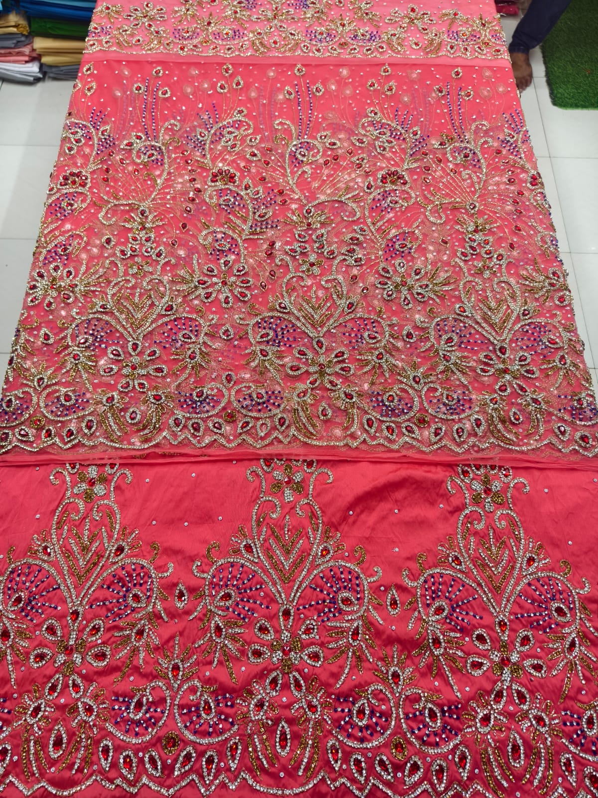 Luxury designer George wrapper set