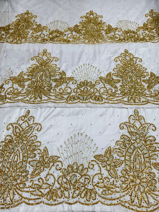 Taffeta Silk George Wrapper Fabric