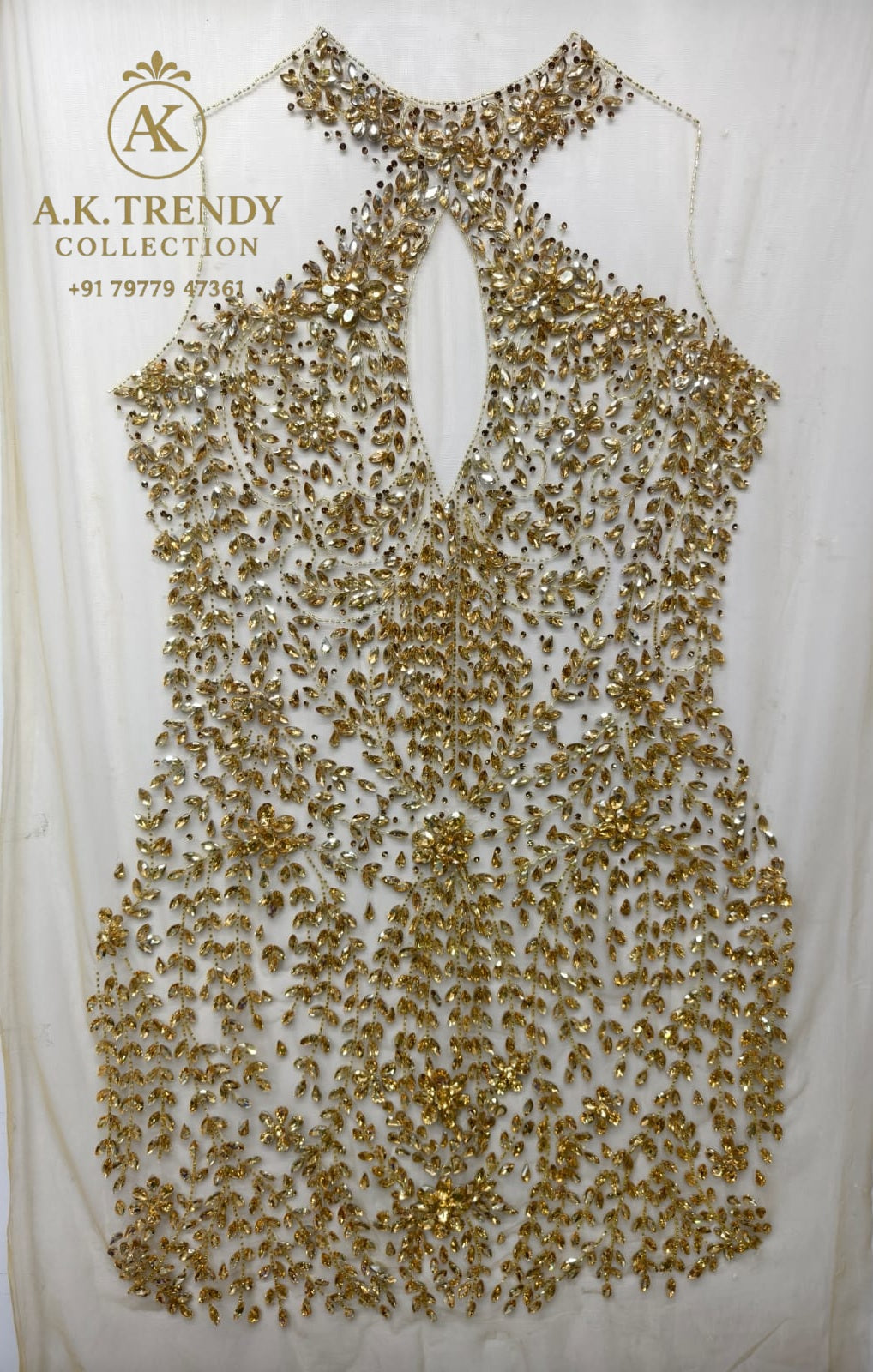 High Quality Designer Panel Short Dress Fabric