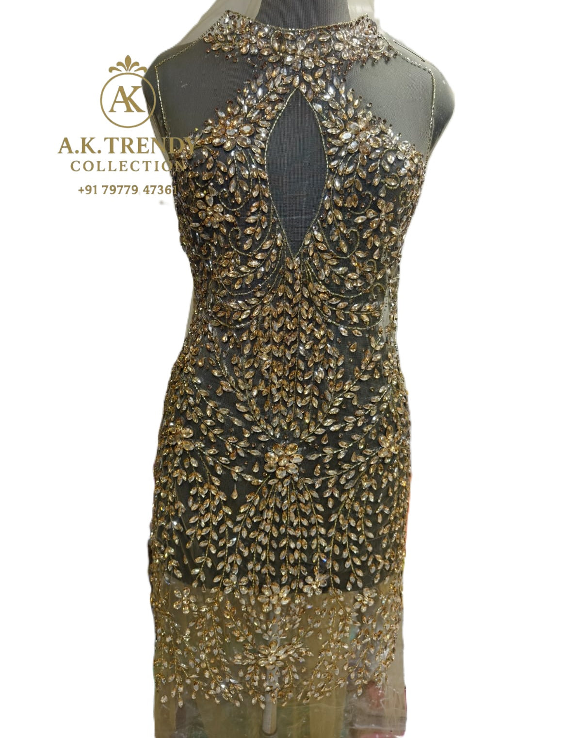 High Quality Designer Panel Short Dress Fabric