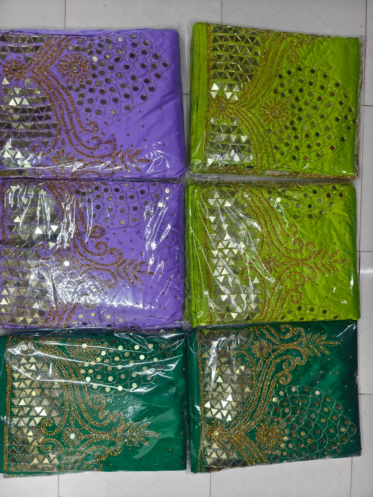 Luxury designer George wrapper set